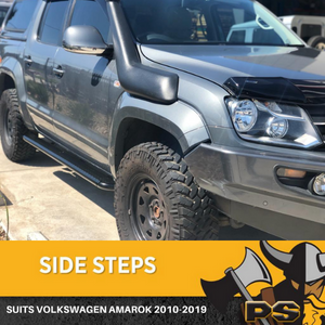 Ps4x4 Side Steps To Suit VW Amarok Running Boards Steel Rock Sliders 2010-2020
