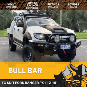 BULL BAR FORD RANGER 2011-2015 PX ADR APPROVED 4X4 4WD