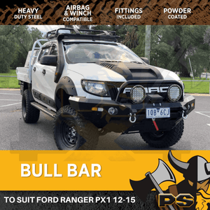 BULL BAR FORD RANGER 2011-2015 PX ADR APPROVED 4X4 4WD