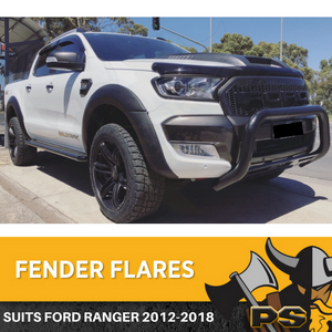 Ford Ranger Flares KIT 2011-2015 PX1 Fender Flares Black