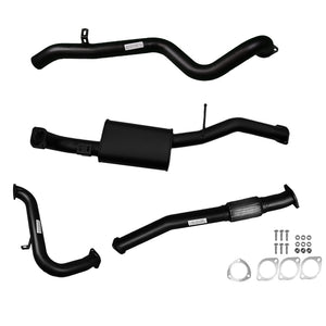 Nissan GU Patrol 3L Leaf Spring Ute 3" Turbo Back Exhaust - No Cat With Muffler