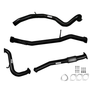 Nissan GU Patrol 3L Wagon 3" Turbo Back Exhaust - No Cat With Pipe Only