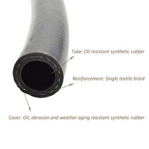 Turbo Oil Drain Hose Kit Toyota 2RZ 3RZ with Holset HX30 HX35