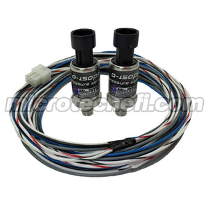 0-150PSI PRESSURE SENSOR KIT (INCLUDES 2 SENSORS & LOOMS)