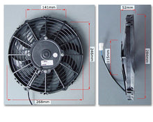 Load image into Gallery viewer, SPAL 10&quot; Fan skew blade pusher

