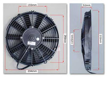 Load image into Gallery viewer, SPAL 11&quot; Fan straight blade pusher 761cfm
