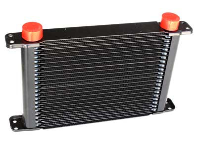 Engine Oil Cooler - Plate & Fin 280 x 189 x 37mm (21 Row)