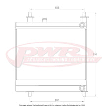 Load image into Gallery viewer, 42mm Auxiliary LHS Radiator (Toyota Supra GR A90 2019+)
