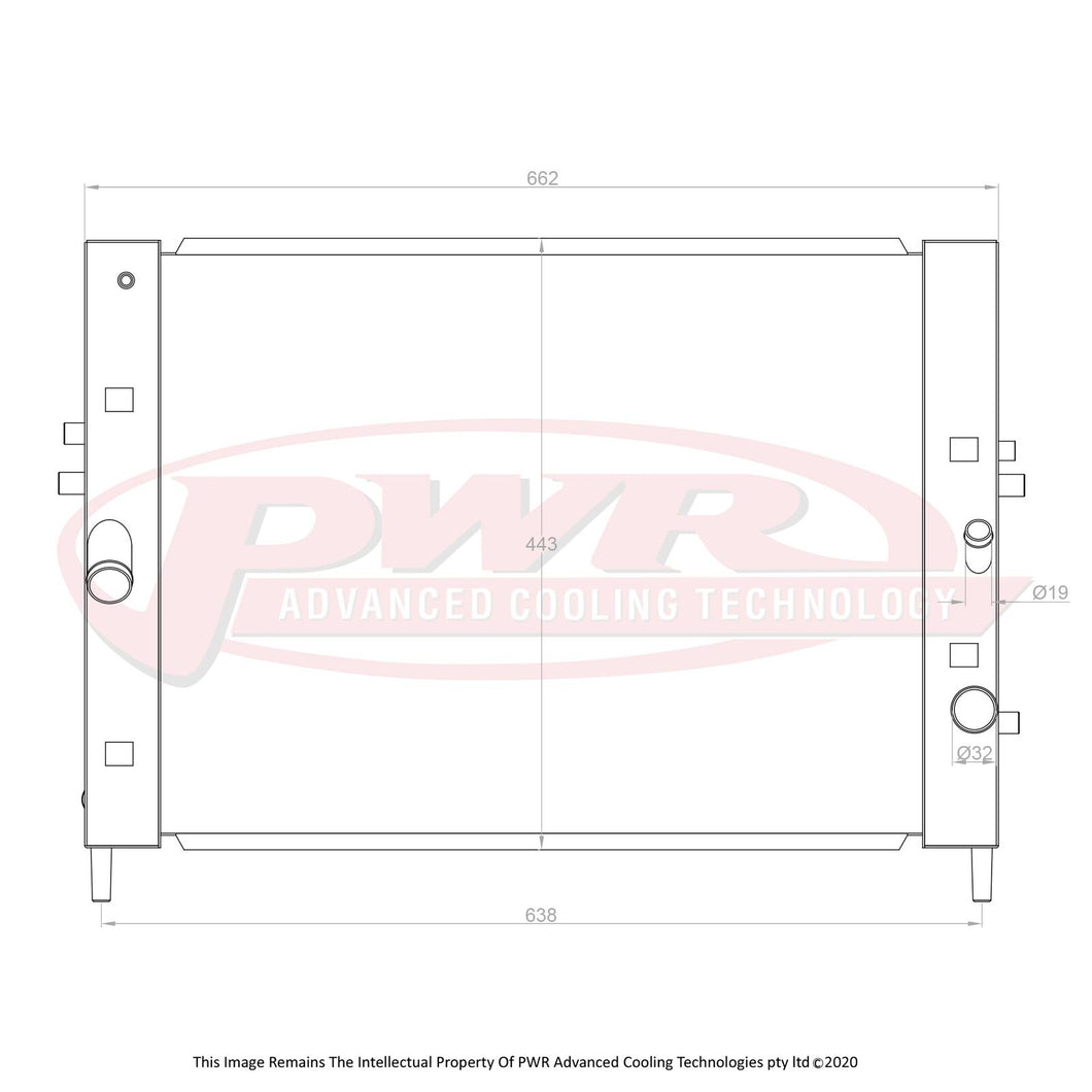 32mm Radiator (Mazda MX-5 NC 1.8L/2.0L 05-13)