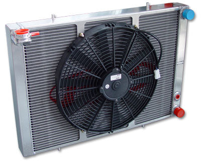 NISSAN SKYLINE R32 GTR Crossflow 55MM Spal Mount Radiator