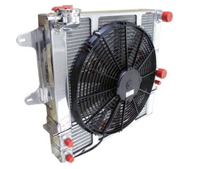 MAZDA R100 69-71 Rad & Oil Cooler ass. Spal mts Radiator