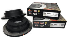 Load image into Gallery viewer, Patrol Y61 DBA T3 Rear Slotted Brake Rotor Set
