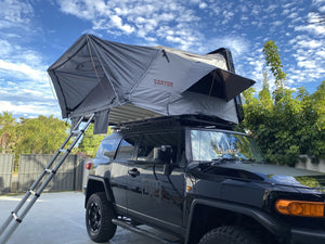 ROOF TOP TENT PACKAGE - 4 PERSON HARD SHELL TENT CANYON OFFROAD