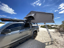 Load image into Gallery viewer, ROOF TOP TENT CAMPING PACKAGE - 2 PERSON LONG STYLE SOFT SHELL TENT CANYON OFFROAD
