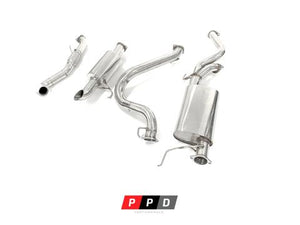 TOYOTA LANDCRUISER 100 SERIES (1998-2007) PETROL 4.7 V8 CAT BACK EXHAUST