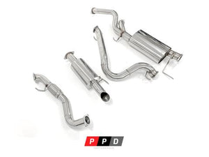 TOYOTA LANDCRUISER 100 SERIES (1998-2007) PETROL 4.7 V8 CAT BACK EXHAUST