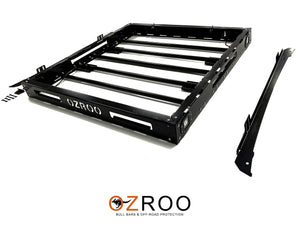 TOYOTA HILUX (2015-2020) GUN DUAL CAB ULTIMATE ROOF RACK - INTEGRATED LIGHT BAR & SIDE LIGHTS