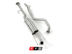 TOYOTA HILUX (2005-2015) KUN 4.0 PETROL V6 CAT-BACK STAINLESS STEEL EXHAUST UPGRADE