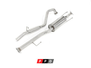 TOYOTA HILUX (2005-2015) KUN 4.0 PETROL V6 CAT-BACK STAINLESS STEEL EXHAUST UPGRADE