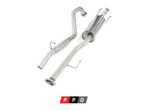 TOYOTA HILUX (2005-2015) KUN 4.0 PETROL V6 CAT-BACK STAINLESS STEEL EXHAUST UPGRADE