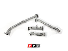 Load image into Gallery viewer, TOYOTA LANDCRUISER 200 SERIES (2015+) STAINLESS DPF-DELETE PIPES
