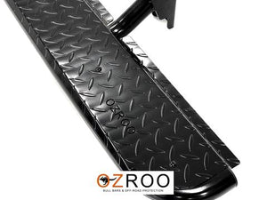 TOYOTA LANDCRUISER 200 SERIES (2007-2012) HIGH TENSILE STEEL 4X4 ROCK SLIDER SIDE STEPS