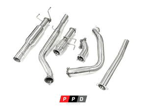 TOYOTA HILUX (1993-1995) SURF KZN130 1KZ 3L TURBO DIESEL - 3" TURBO BACK EXHAUST