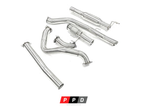 TOYOTA HILUX (1993-1995) SURF KZN130 1KZ 3L TURBO DIESEL - 3" TURBO BACK EXHAUST