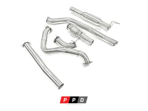 TOYOTA HILUX (1999-2004) KZN165R 3L TURBO DIESEL - 3" TURBO BACK EXHAUST