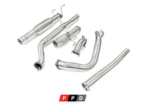 TOYOTA HILUX (1993-1995) SURF KZN130 1KZ 3L TURBO DIESEL - 3" TURBO BACK EXHAUST