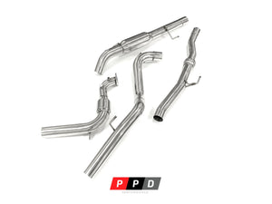 ISUZU MU-X (2012-2016) 3.0L TD STAINLESS STEEL TURBO BACK EXHAUST