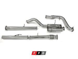 Ford Courier (1996-2006) 2.5L 3" Stainless Steel Turbo Back Exhaust