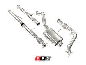 MAZDA BRAVO B2500 (1996-2006) 2.5L 3" STAINLESS STEEL TURBO BACK EXHAUST