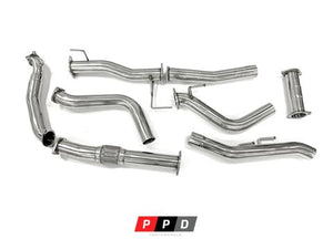 HOLDEN COLORADO (08/2010-2012) RC 3" STAINLESS STEEL TURBO BACK EXHAUST