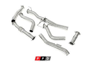 HOLDEN COLORADO (08/2010-2012) RC 3" STAINLESS STEEL TURBO BACK EXHAUST