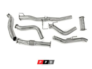 HOLDEN COLORADO (08/2010-2012) RC 3" STAINLESS STEEL TURBO BACK EXHAUST