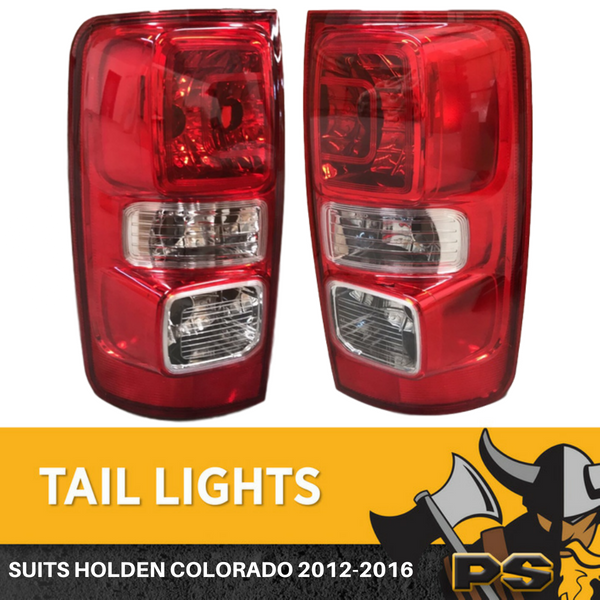 TAIL LIGHTS PAIR TO SUIT HOLDEN COLORADO RG 06/2012-2016