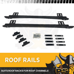 Roof Rack Brackets for Roof channel, Comp for: Triton, Hilux, Ranger, Colorado, Navara