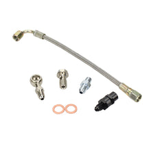 Load image into Gallery viewer, Rotated Turbo Oil Feed Line Kit Subaru Impreza STi GGB GDB Precision PTE
