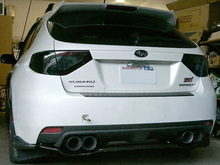 Load image into Gallery viewer, Body Rear Underspoiler Impreza STI EJ25 S2F08M8HA001T
