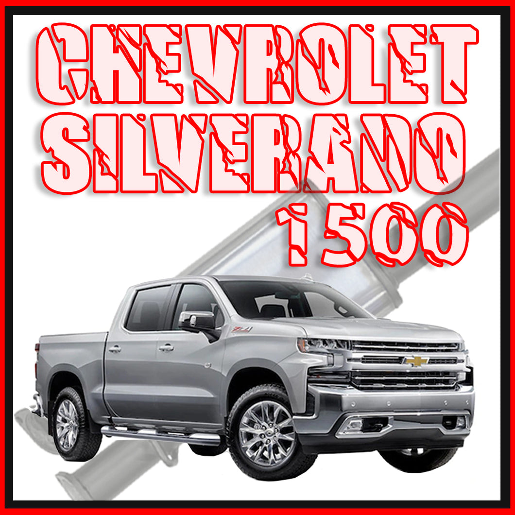 Silverado 1500 6.2L V8 Cat Back Exhaust Single 3.5