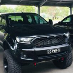 Raptor Matte Black Grille for 2015-2018 Ranger MK2 PX2 Wildtrak XL XLS XLT
