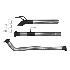 Toyota Hilux  2.8L Td 3" Inch Dpf Back Exhaust With Diff Dump Pipe