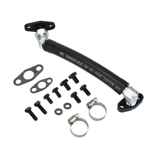 Turbo Oil Drain Hose Kit Mazdaspeed MS3 MS6 CX-7 Axela 2.3L Precision PTE