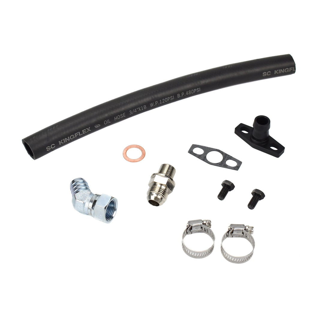 Turbo Oil Drain Hose Kit Vauxhall Opel Zafira Astra Z20LET Garrett GT28R GT30R