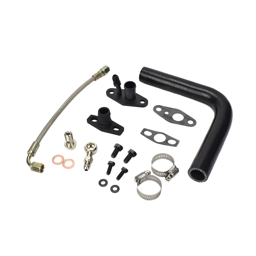 Turbo Oil Feed Return Line Kit Toyota 1KZ-TE with CT12B
