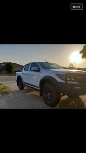 HOLDEN COLORADO (2012-2018) RG HIGH TENSILE STEEL 4X4 ROCK SLIDER SIDE STEPS