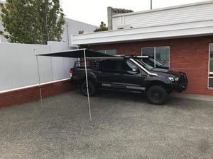 PPD WATERPROOF SIDE AWNING - INCL MOUNTING KIT TO SUIT ALL 4X4 - HEAVY DUTY 420D FABRIC
