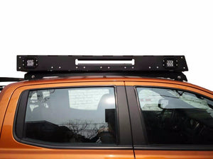 TOYOTA HILUX (2015-2020) GUN DUAL CAB ULTIMATE ROOF RACK - INTEGRATED LIGHT BAR & SIDE LIGHTS