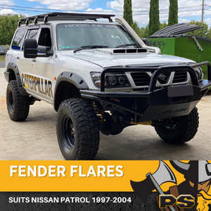 PS4X4 JUNGLE FLARES SUITABLE FOR NISSAN PATROL GU WAGON 1997 - 2007
